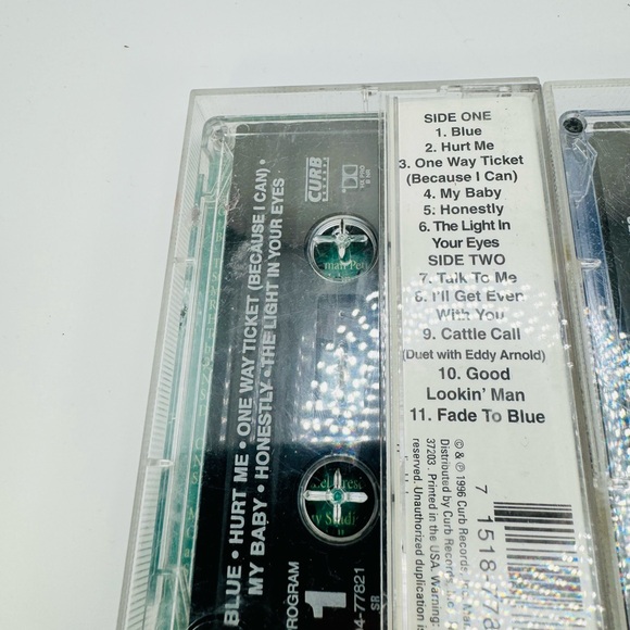 Leann Rimes Cassette Tapes Lot Of 3 W/Cases Blue,Top Of The World,Unchained Mel - Picture 6 of 9